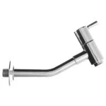 3169-TORNEIRA INOX CROMADA EM METAL LUXO NAPOLES PAREDE MÉDIA