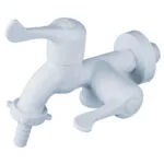 2985-TORNEIRA ABS BRANCA MÁQUINA DE LAVAR ALAVANCA