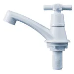 2776-TORNEIRA ABS BRANCA LAVATÓRIO CRUZETA