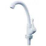 2771-TORNEIRA ABS BRANCA GIRATÓRIA LAVATÓRIO ALAVANCA