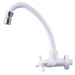 2764-TORNEIRA ABS BRANCA GIRATÓRIA CRUZETA